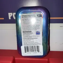 Pokemon TCG Vaporeon Mini Tin Prismatic Evolutions – Factory Sealed Unopened - Image 2