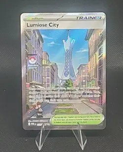 Lumiose City Full Art Trainer Rare 111/088 Pokemon ME03: Perfect Order - Image 1