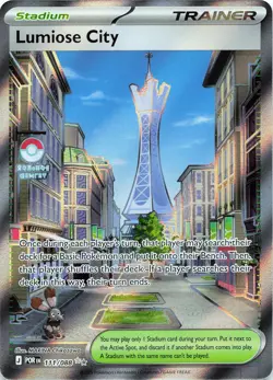 POKEMON Lumiose City #111/088 Holo ME03: Perfect Order NM - Image 1