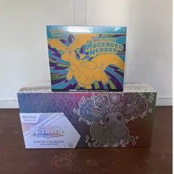 Pokemon TCG Prismatic Evolutions Super-Premium Collection Box Eevee English 2025 - Image 1
