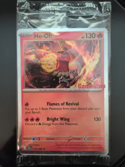 Ho-Oh 010/086 GameStop Promo Stamped Cosmo Holo SEALED - Image 1
