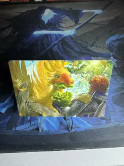 Gysahl Greens GOLD STAMPED Art Card (10) - MtG Final Fantasy - NM - - Image 1