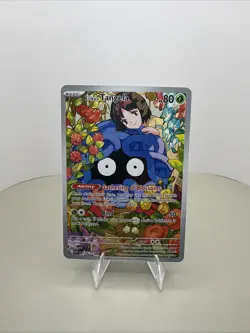 2026 Pokemon TCG Erika's Tangela Illustration Rare Holo 218/217 ASC EN - Image 1