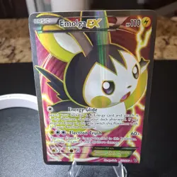 Pokemon TCG - Emolga EX - 143/146 - Full Art Ultra Rare - XY: Base Set - VLP/NM - Image 1