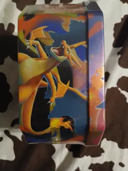Pokemon TCG: Mega Charizard X Ex Tin New/Factory Sealed - Image 4