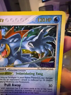 Pokemon Feraligatr 4/115 EX Unseen Forces Reverse Holo Rare NM - Image 2
