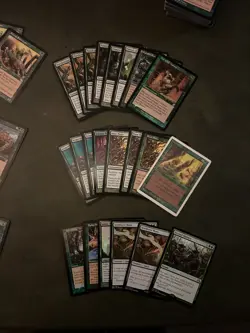 Mtg Collection Lot#4 Green 123 cards - Image 3