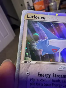 Pokemon Latios ex 94/97 EX Dragon Ultra Rare Holo E-Reader 🌀SWIRL!!!! - Image 2