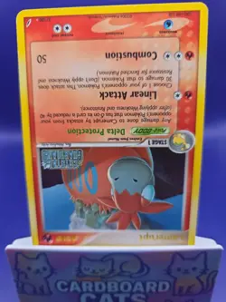 Pokemon TCG Camerupt EX Crystal Guardians 3/100 Reverse Holo Rare 2006 Stamp - Image 2