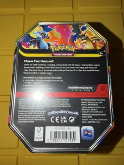 🔥🔥🔥Pokemon TCG: Mega Charizard X EX Tin Brand New Factory Sealed🔥🔥🔥 - Image 2