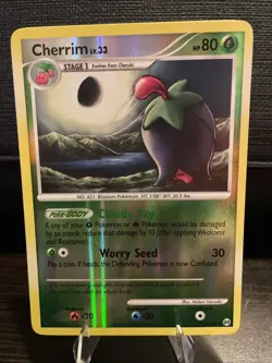 Pokemon - Cherrim 15/99 - Platinum Arceus - Reverse HOLO Rare - Vintage 2009 LP - Image 1