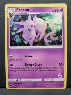 Espeon - 89/214 (Mewtwo Stamped) Pokemon Promo Battle Academy 2020 - LP - Image 1
