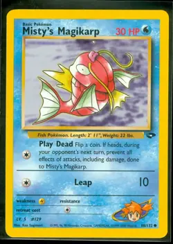 Pokemon MISTY'S MAGIKARP 88/132 Gym Challenge - NEAR MINT/MINT - Image 1