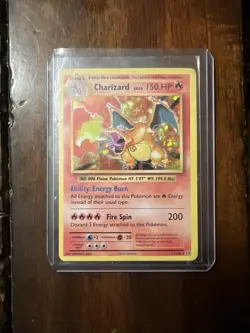 Charizard 11/108 Evolutions Holo Rare 150 HP Pokemon TCG 2016 - *lightly played* - Image 1