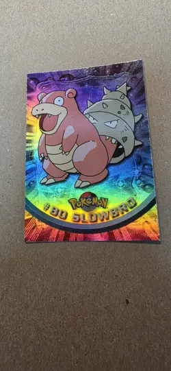 Topps Pokemon TV Animation Edition Series 2 Rainbow Foil #80 Slowbro - Image 1