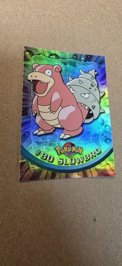 Topps Pokemon TV Animation Edition Series 2 Rainbow Foil #80 Slowbro - Image 2