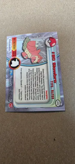 Topps Pokemon TV Animation Edition Series 2 Rainbow Foil #80 Slowbro - Image 3