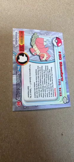 Topps Pokemon TV Animation Edition Series 2 Rainbow Foil #80 Slowbro - Image 4