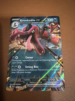 Krookodile ex 55/86 Double Rare Pokemon Chaos Rising - Image 1