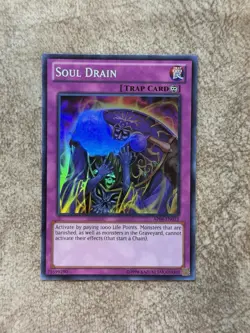 Yu-Gi-Oh! Soul Drain - Unlimited - Near Mint- Astral Pack 4 - AP04-EN013 - Image 1