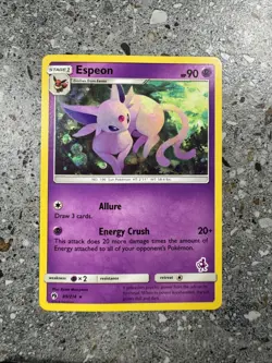 Pokemon TCG Cards Espeon 89/214 (Mewtwo Symbol) MINT - Image 1
