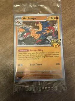 Sealed 2026 Field Fossil Museum Promotional Card Pokemon Chicago TCG Archeops - Image 2