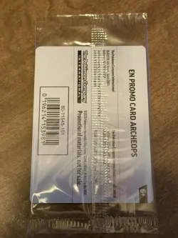Sealed 2026 Field Fossil Museum Promotional Card Pokemon Chicago TCG Archeops - Image 3