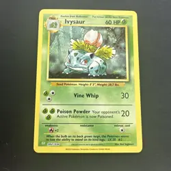 Pokemon Ivysaur 002/034 Trading Card Game Classic Holo Classic Collection NM - Image 1