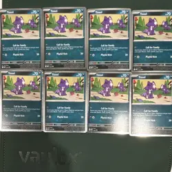 Pokemon TCG Toxel 8 card lot Chaos Rising black star promo - Image 1