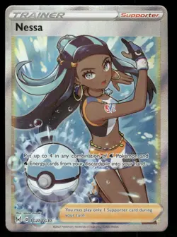 Pokemon Cards Nessa TG27/TG30 Lost Origin Trainer Gallery Ultra Rare NM - Image 1