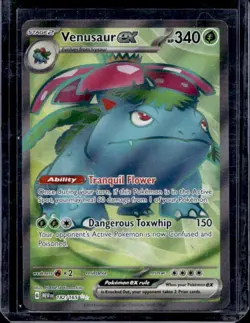 Pokemon TCG Venusaur EX 182/165 Secret Rare Card Scarlet & Violet 151 English - Image 1