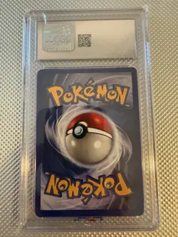 1999 Pokemon TCG Base Set Shadowless Pikachu Red Cheeks CGC 9 58/102 Card Stock - Image 2
