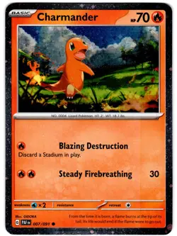 Charmander Cosmos Holo Common Holo Miscellaneous Cards & Products 007/091 NM - Image 1