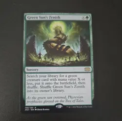 Green Sun's Zenith Double Masters 2022 Regular - Image 1