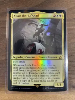 Altair Ibn-La'Ahad #45 (Foil) (NM) Assassin's Creed ACR Magic MTG - Image 1