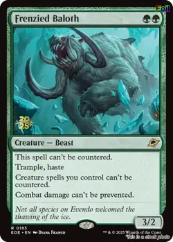 Frenzied Baloth [PRE - 183] - NM [Foil] TCG MTG - Image 1