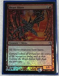 MTG Heart Sliver PDS Slivers Foil NM/Mint - Image 1