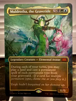 Muldrotha, the Gravetide (Borderless) Double Masters 2022 Foil - Image 1