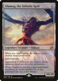 MTG Ulamog, the Infinite Gyre Modern Masters (Lightly Played) - Image 1
