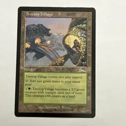 Treetop Village - Magic the Gathering MtG - Urza's Legacy - MP/HP - Image 1