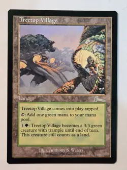 MTG Treetop Village Urza's Legacy 143/143 Regular Rare - Image 2