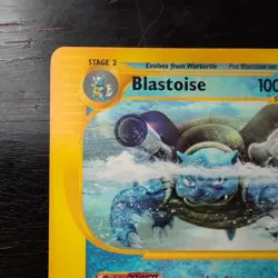 Blastoise 37/165 Expedition Pokemon Card Rare Non Holo NM - Image 5