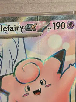 2025 POKEMON JOURNEY TOGETHER #173 LILLIE'S CLEFAIRY EX PSA 10 Error Read - Image 3