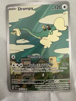 The Pokemon Company Drampa 184/162 Temporal Forces Illustration Rare Holo Eng - Image 2