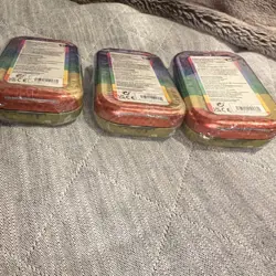 3x Pokemon TCG Pikachu Mini Tin Lot of 3 Multicolor Storage Tins - Image 3