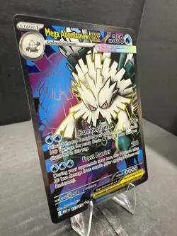Mega Abomasnow ex 157/132 Me01: Mega Evolution Holo Ultra Rare Pokemon NM - Image 2