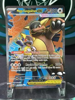 Pokemon Mega Kangaskhan EX Mega Evolution #164/132 Ultra Rare Full Art Holo NM - Image 1