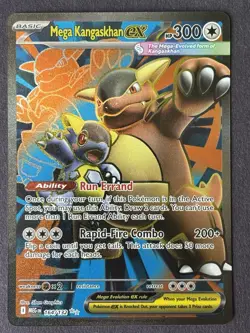 Pokemon Mega Kangaskhan EX Mega Evolution #164/132 Ultra Rare Full Art Holo NM - Image 2