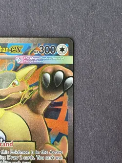 Pokemon Mega Kangaskhan EX Mega Evolution #164/132 Ultra Rare Full Art Holo NM - Image 4