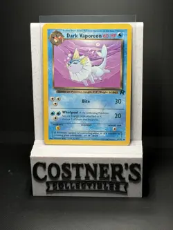Dark Vaporeon 45/82 Pokemon Team Rocket Regular MP - Image 1